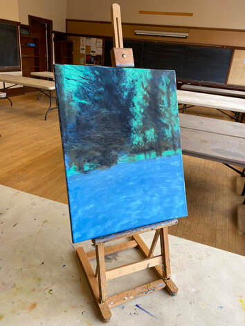 Do you paint flat or use an easel?